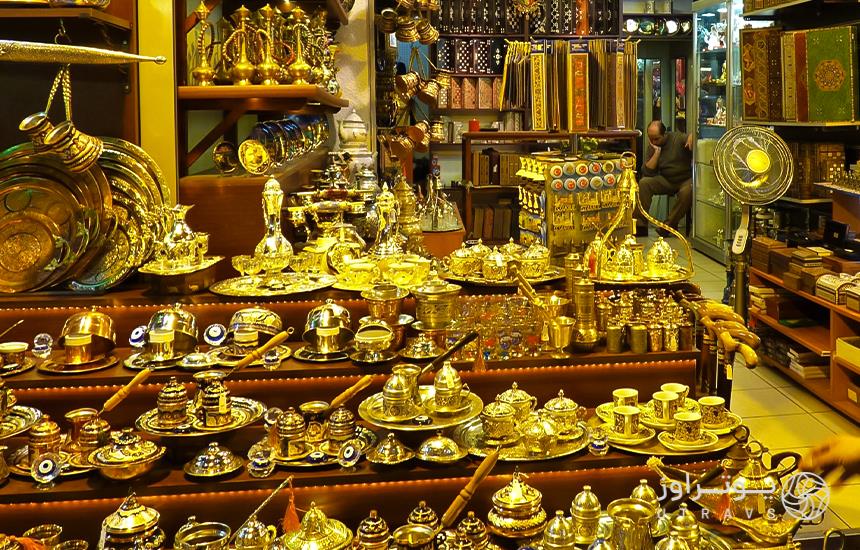 most famous Turkish souvenirs are Turkish copper utensils